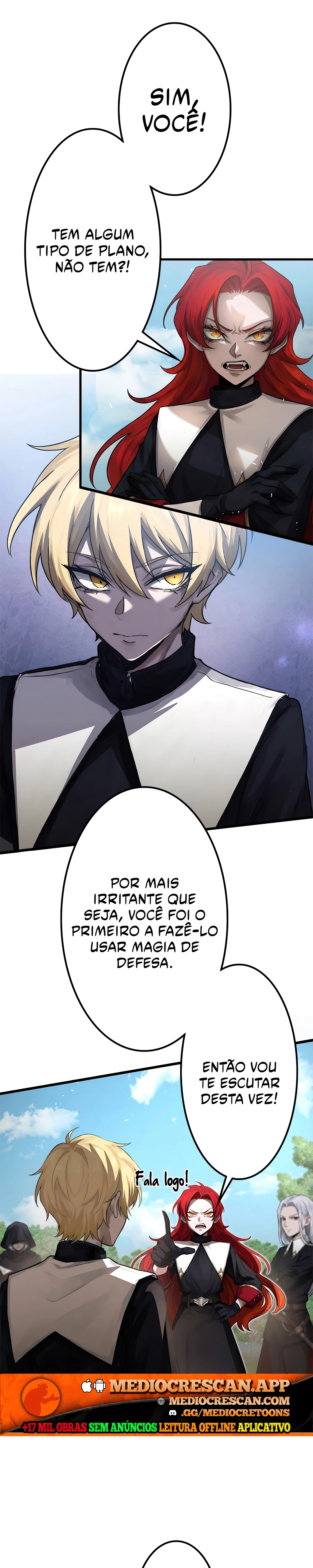 O Santo da Espada Reencarnou em uma Família Nobre de Magos Capítulo 011 - página 8