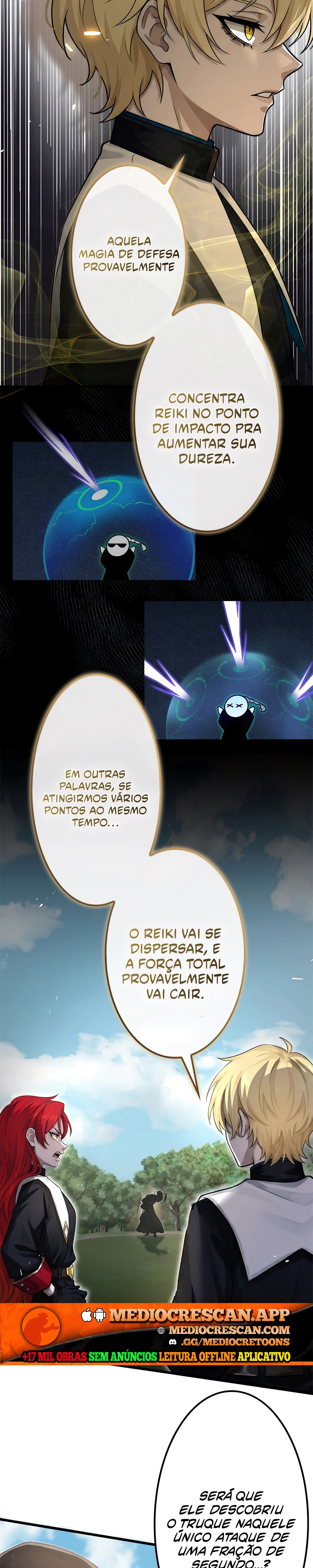 O Santo da Espada Reencarnou em uma Família Nobre de Magos Capítulo 011 - página 11