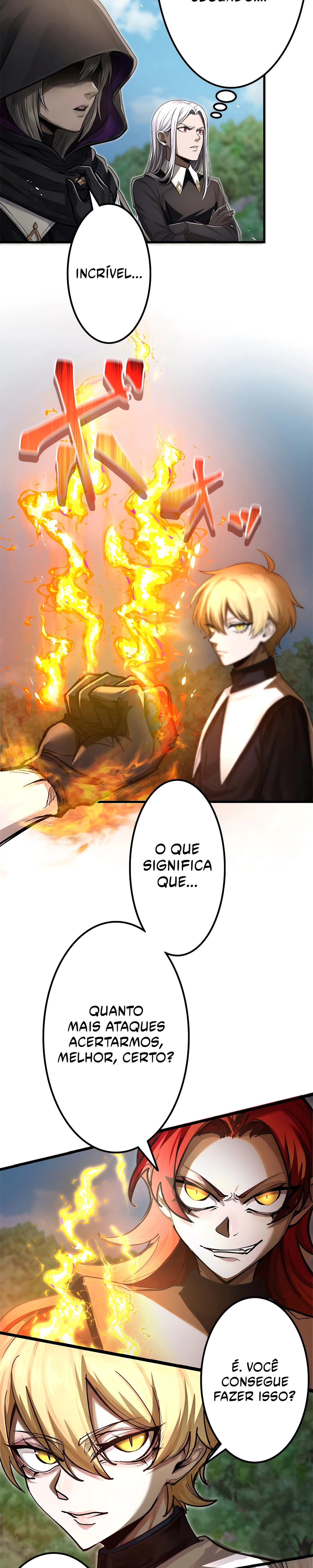 O Santo da Espada Reencarnou em uma Família Nobre de Magos Capítulo 011 - página 12