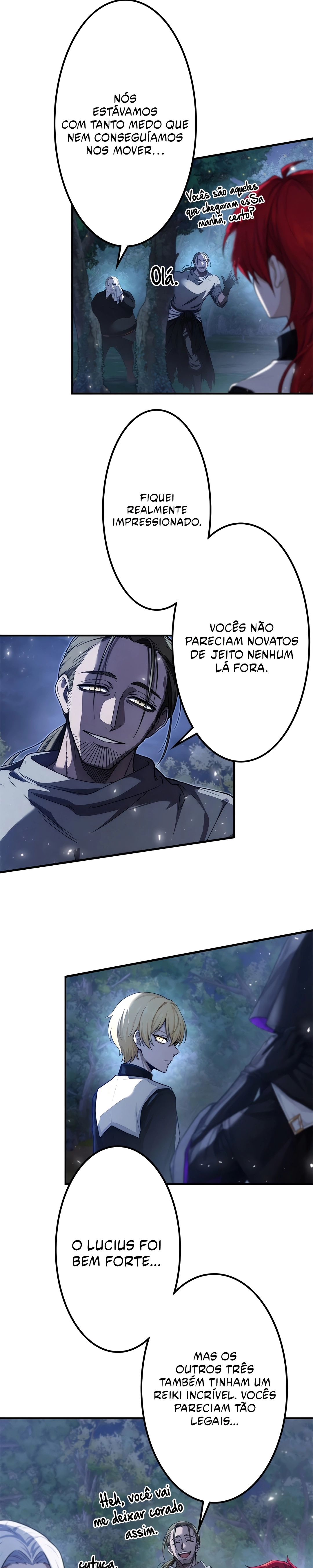 O Santo da Espada Reencarnou em uma Família Nobre de Magos Capítulo 014 - página 9