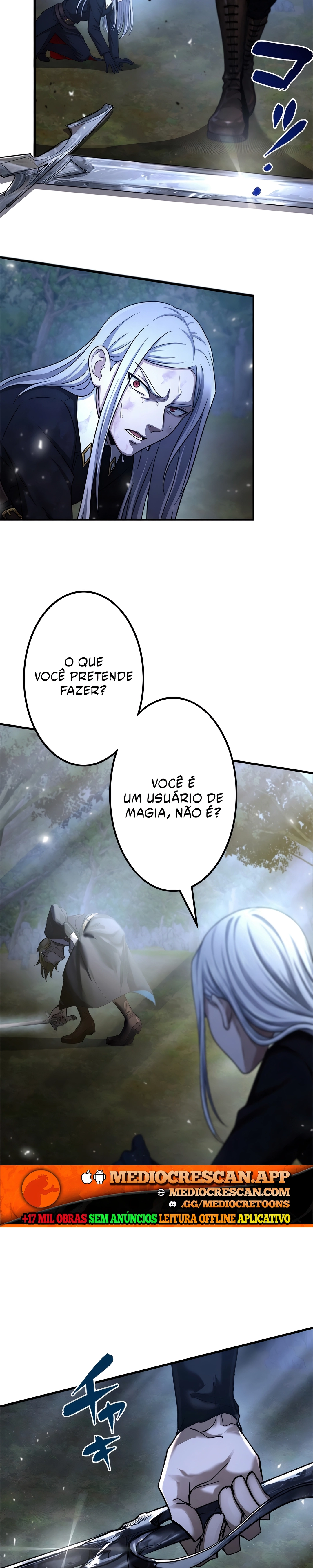O Santo da Espada Reencarnou em uma Família Nobre de Magos Capítulo 014 - página 33