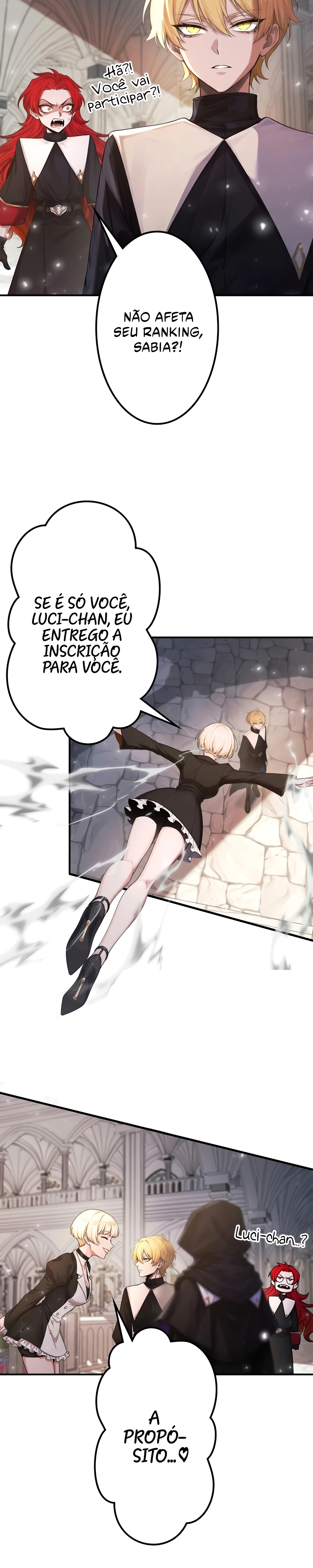 O Santo da Espada Reencarnou em uma Família Nobre de Magos Capítulo 016 - página 14