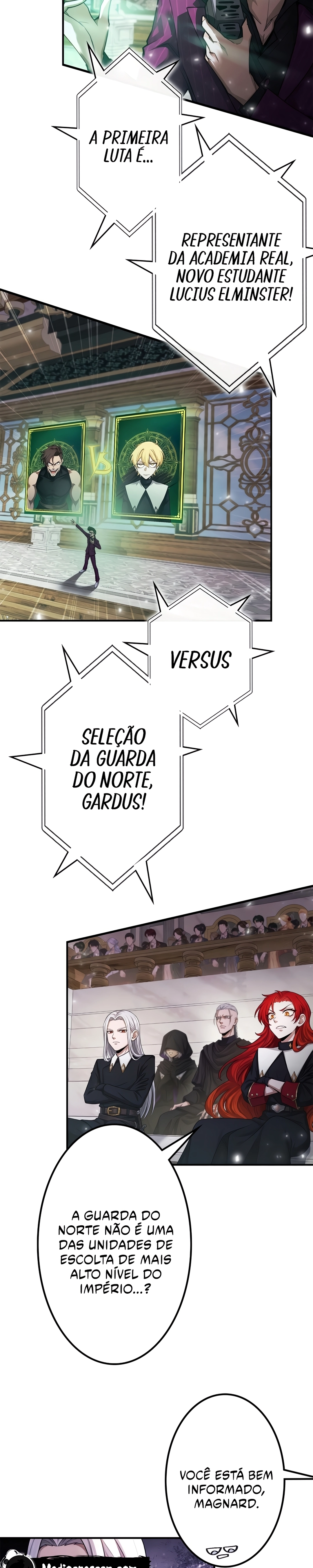 O Santo da Espada Reencarnou em uma Família Nobre de Magos Capítulo 016 - página 21