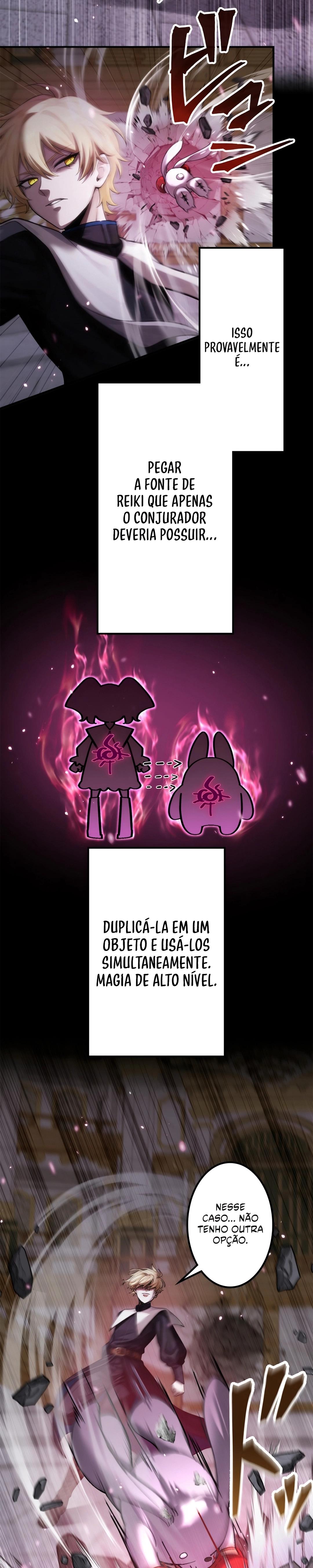 O Santo da Espada Reencarnou em uma Família Nobre de Magos Capítulo 018 - página 10