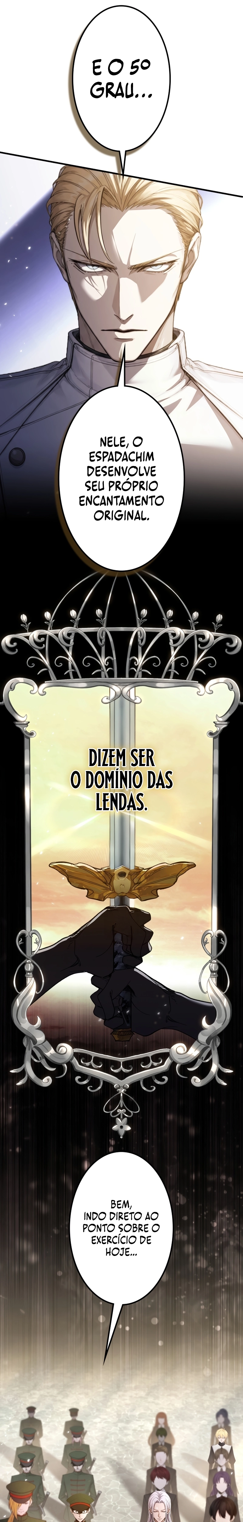 O Santo da Espada Reencarnou em uma Família Nobre de Magos Capítulo 022 - página 8