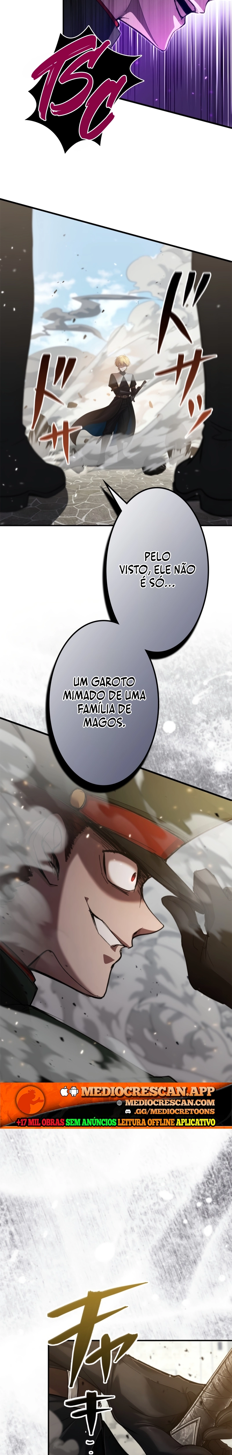 O Santo da Espada Reencarnou em uma Família Nobre de Magos Capítulo 022 - página 26