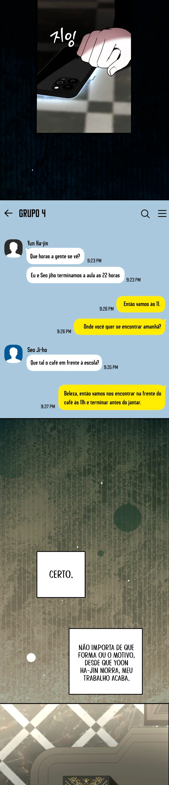 Por favor, não morra! Capítulo 005 - página 72