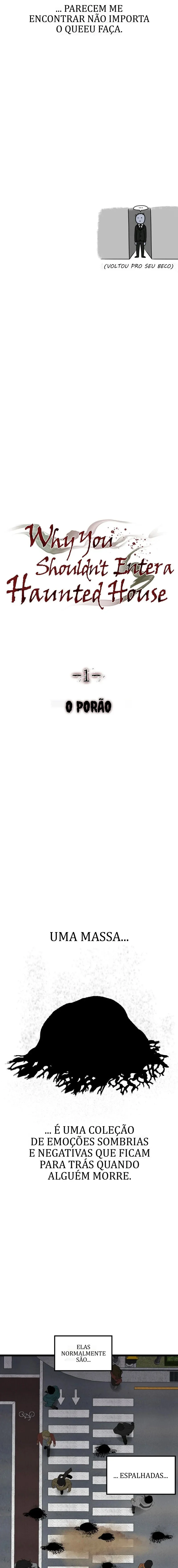 Por que você não deveria entrar em uma casa mal-assombrada Capítulo 001 - página 11