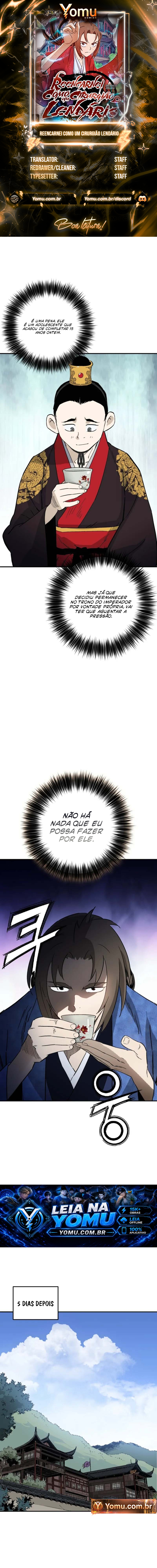 Reencarnei Como um Cirurgião Lendário Capítulo 213 - página 1
