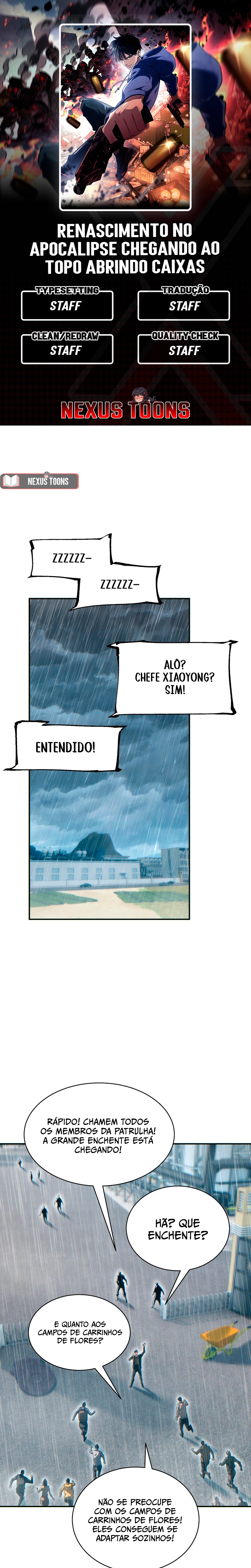 Renascimento no Apocalipse: Chegando ao Topo Abrindo Caixas Capítulo 077 - página 1