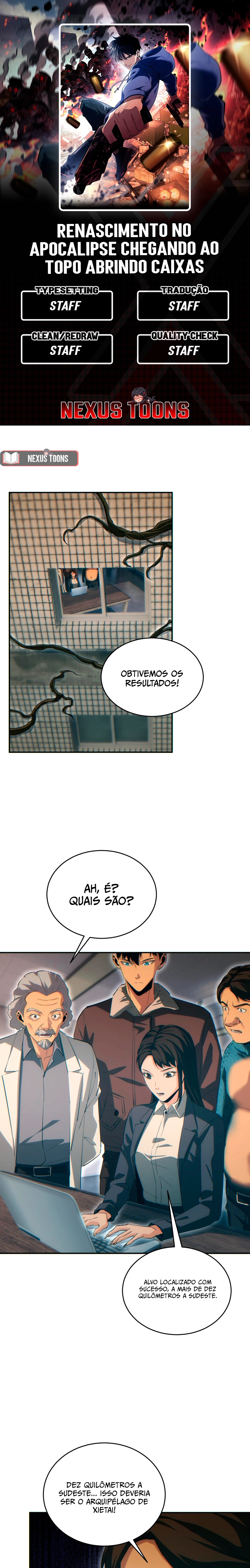Renascimento no Apocalipse: Chegando ao Topo Abrindo Caixas Capítulo 092 - página 1