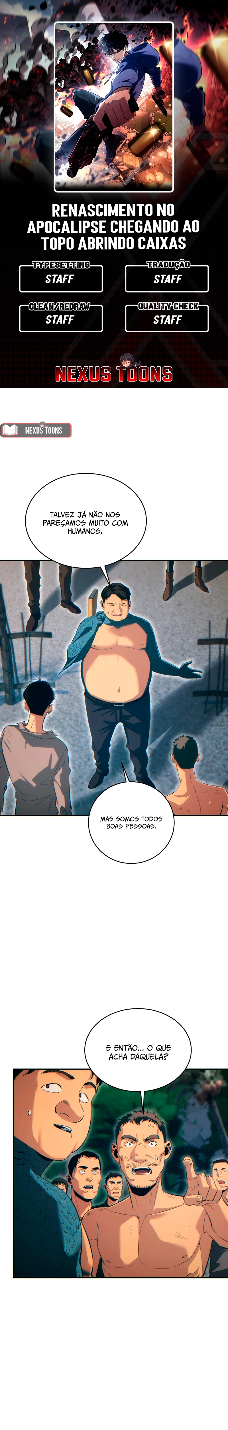 Renascimento no Apocalipse: Chegando ao Topo Abrindo Caixas Capítulo 096 - página 1