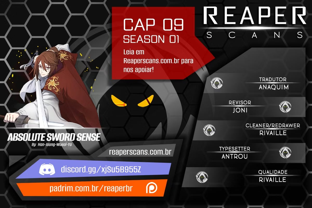 Sentido Absoluto da Espada Capítulo 009 - página 1