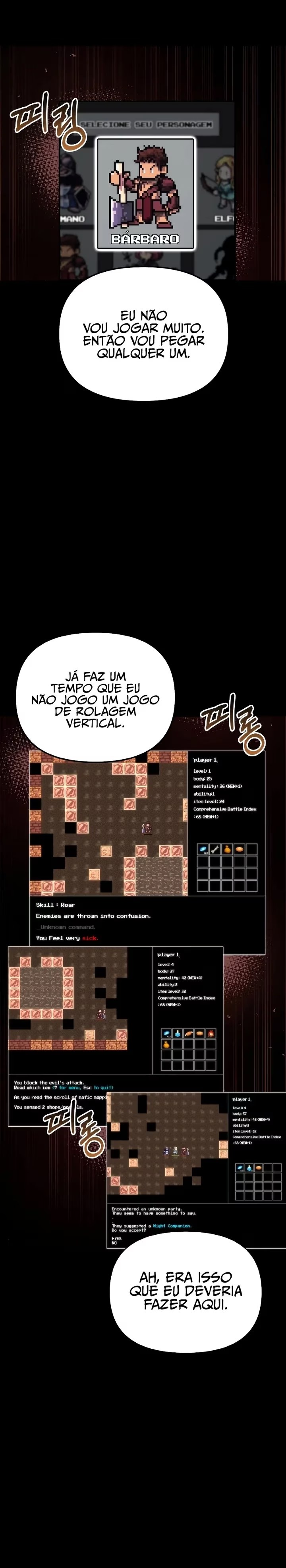 Sobrevivendo no Jogo como um Bárbaro Capítulo 001 - página 7