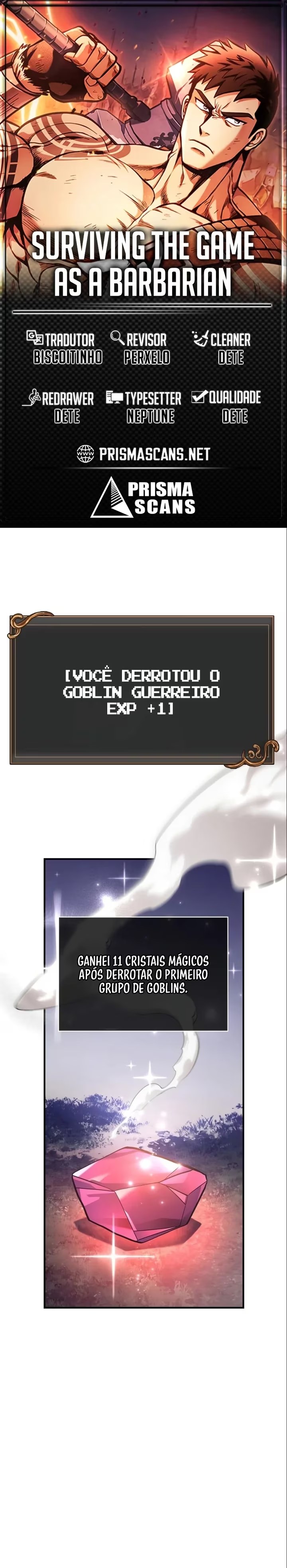 Sobrevivendo no Jogo como um Bárbaro Capítulo 011 - página 1