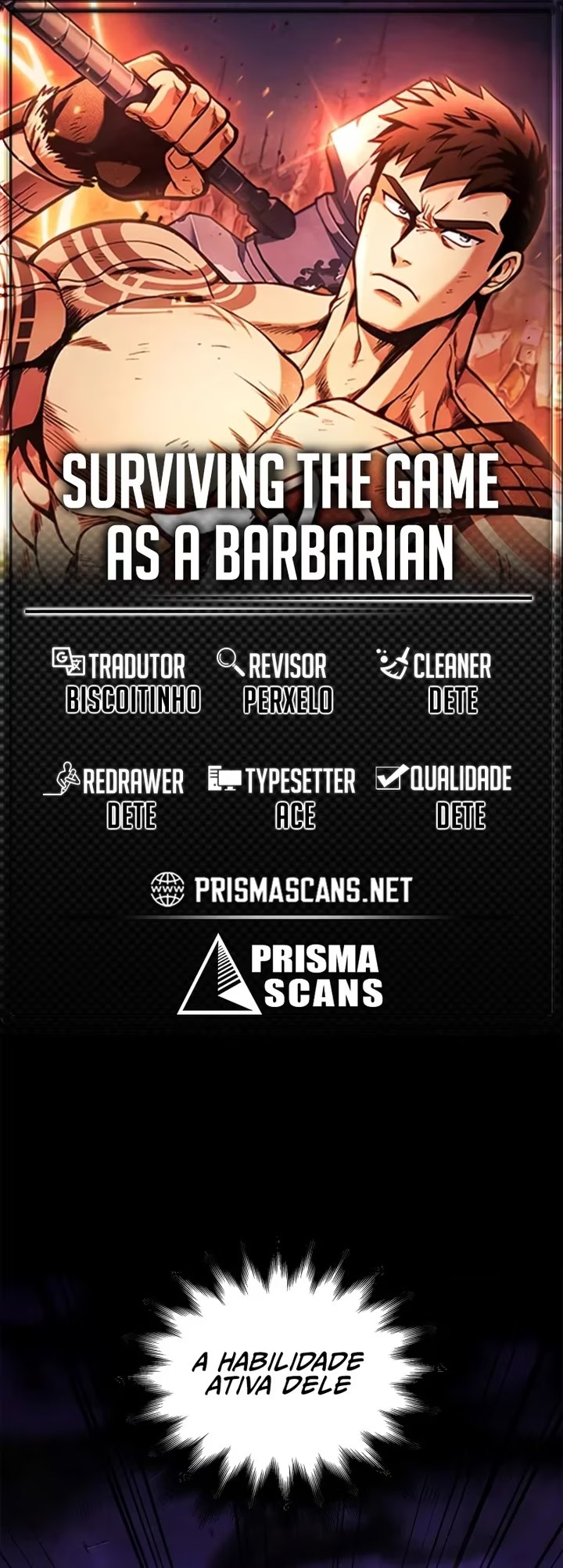 Sobrevivendo no Jogo como um Bárbaro Capítulo 020 - página 1