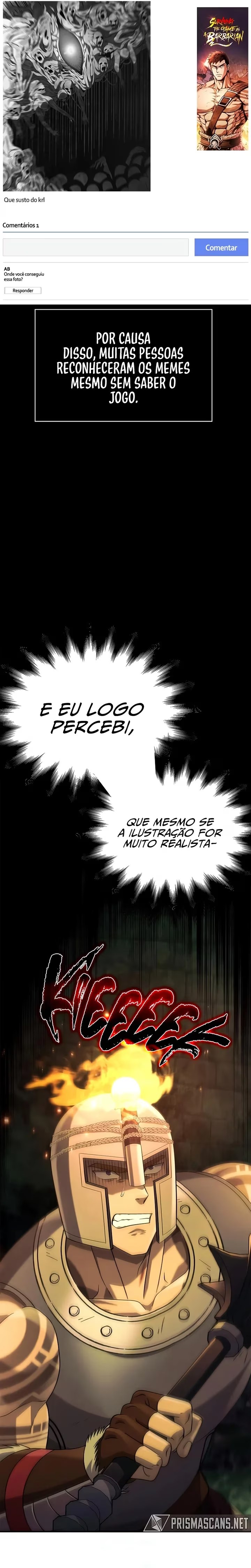 Sobrevivendo no Jogo como um Bárbaro Capítulo 026 - página 3