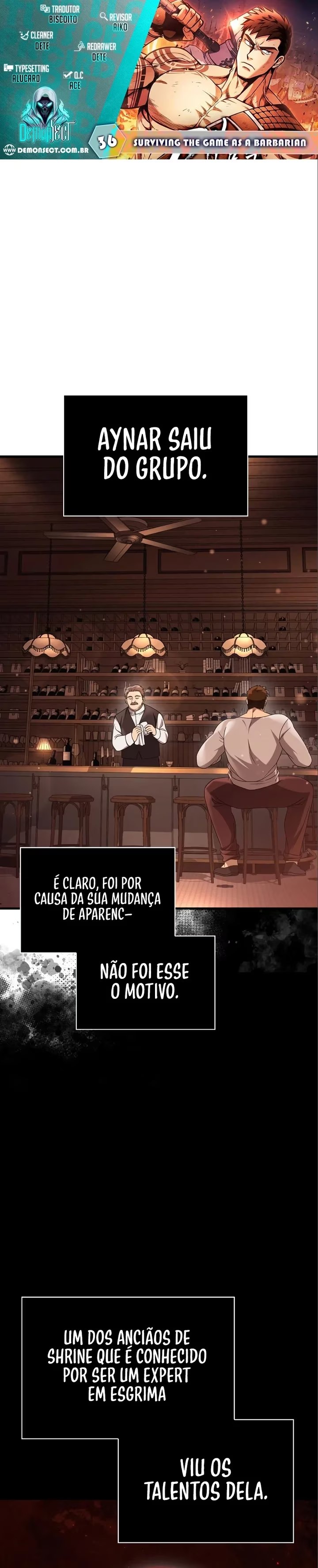Sobrevivendo no Jogo como um Bárbaro Capítulo 036 - página 1