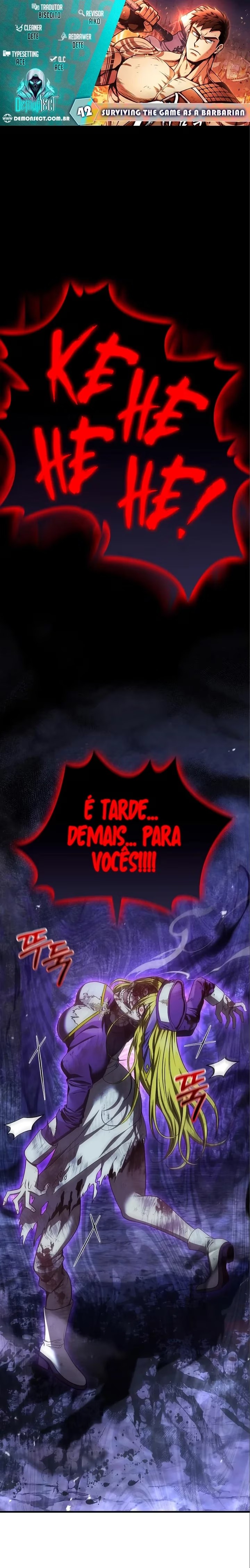 Sobrevivendo no Jogo como um Bárbaro Capítulo 042 - página 1