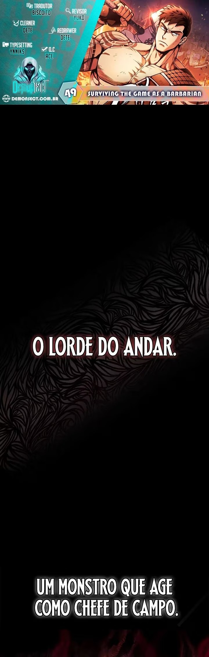 Sobrevivendo no Jogo como um Bárbaro Capítulo 049 - página 1
