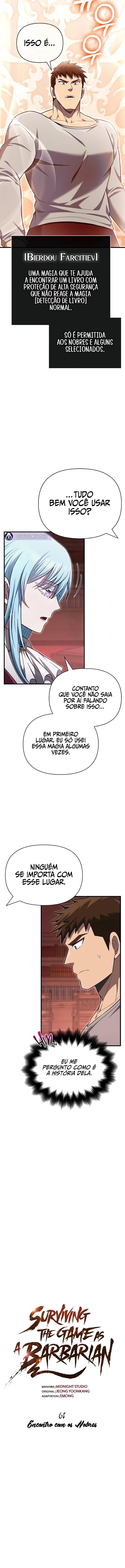 Sobrevivendo no Jogo como um Bárbaro Capítulo 061 - página 3