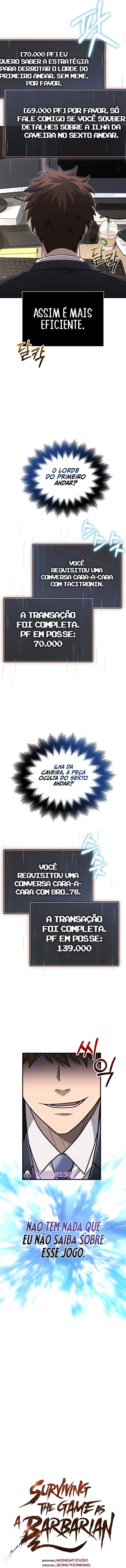 Sobrevivendo no Jogo como um Bárbaro Capítulo 064 - página 3