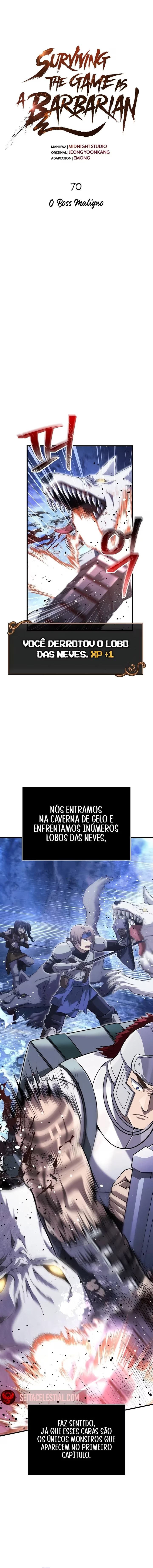 Sobrevivendo no Jogo como um Bárbaro Capítulo 070 - página 3