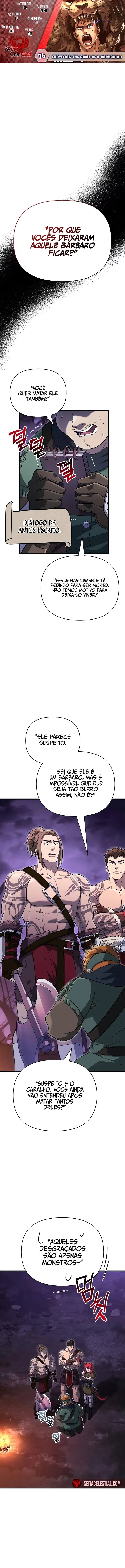 Sobrevivendo no Jogo como um Bárbaro Capítulo 076 - página 1