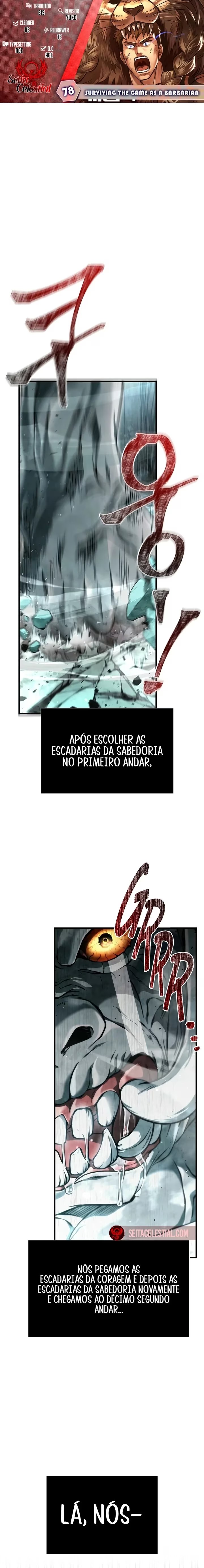 Sobrevivendo no Jogo como um Bárbaro Capítulo 078 - página 1