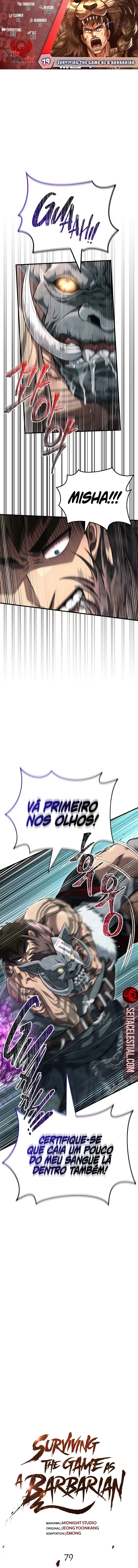 Sobrevivendo no Jogo como um Bárbaro Capítulo 079 - página 1