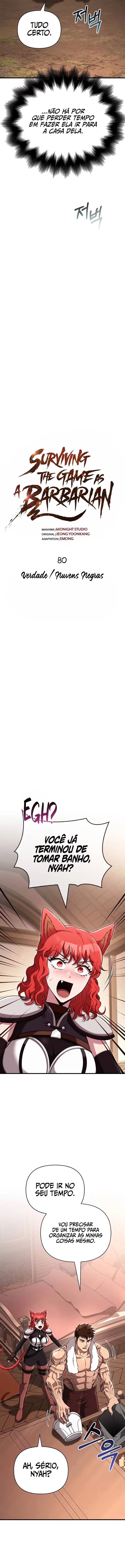 Sobrevivendo no Jogo como um Bárbaro Capítulo 080 - página 4