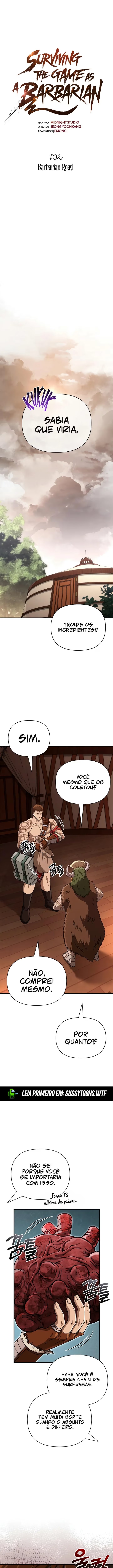 Sobrevivendo no Jogo como um Bárbaro Capítulo 102 - página 4