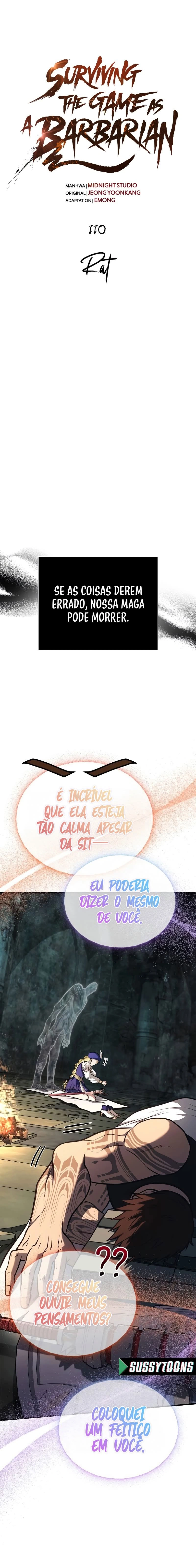 Sobrevivendo no Jogo como um Bárbaro Capítulo 110 - página 2