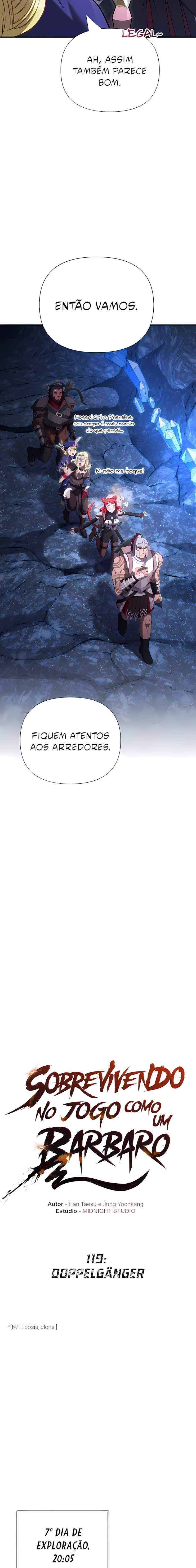 Sobrevivendo no Jogo como um Bárbaro Capítulo 119 - página 3