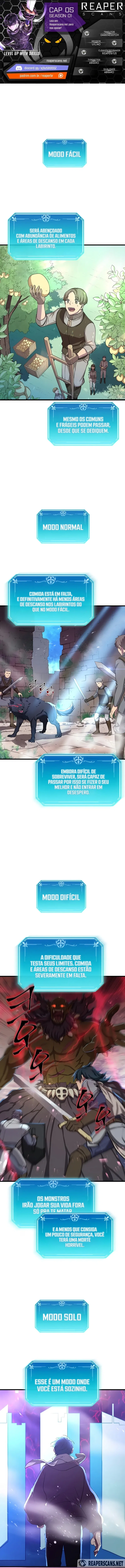 Subir de Nível com Habilidades Capítulo 5 - página 1