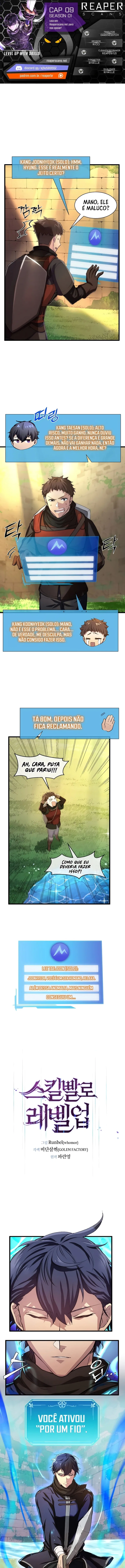Subir de Nível com Habilidades Capítulo 9 - página 1