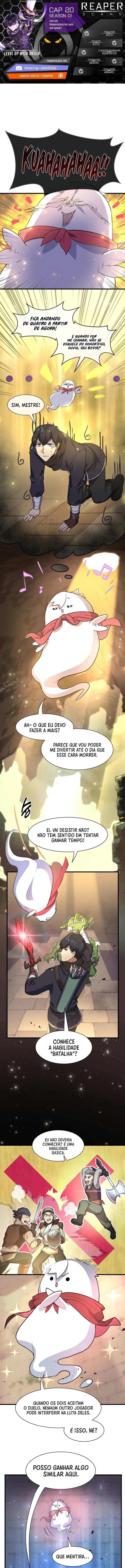Subir de Nível com Habilidades Capítulo 20 - página 1