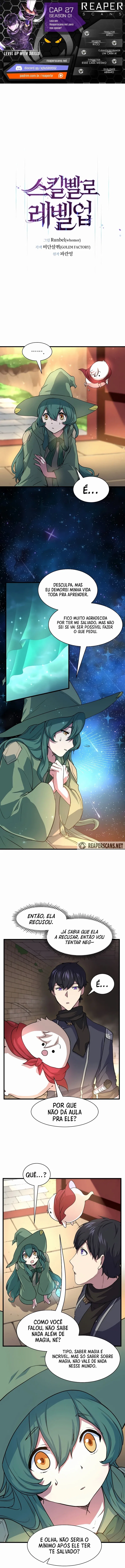 Subir de Nível com Habilidades Capítulo 27 - página 1