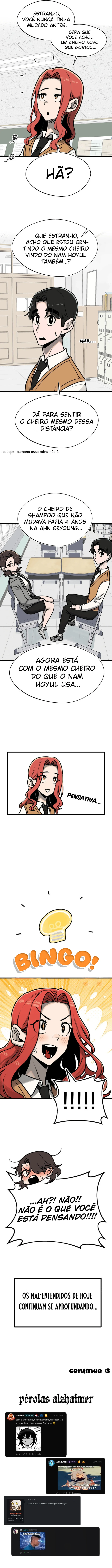 Um Colega de Classe de Olhar Perspicaz Nam Hanna - página 14