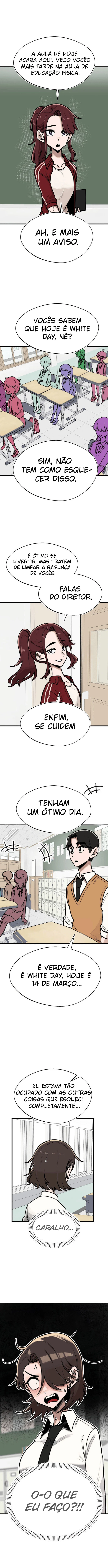 Um Colega de Classe de Olhar Perspicaz white day【1】 - página 2