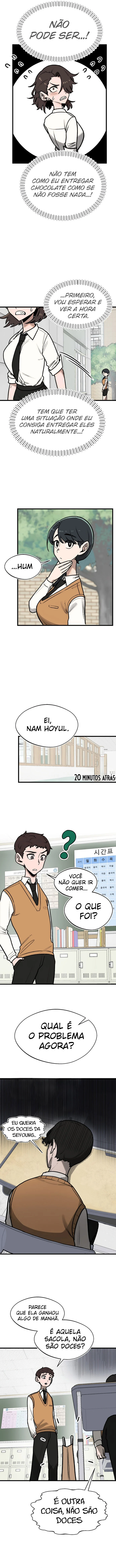 Um Colega de Classe de Olhar Perspicaz white day【1】 - página 5
