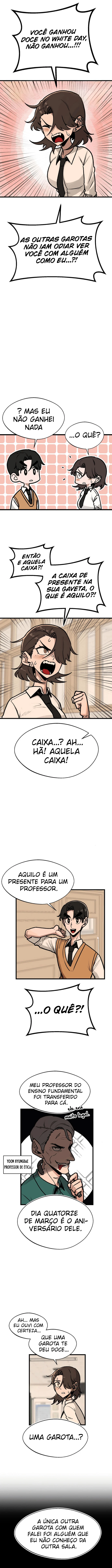 Um Colega de Classe de Olhar Perspicaz white day【2】 - página 7