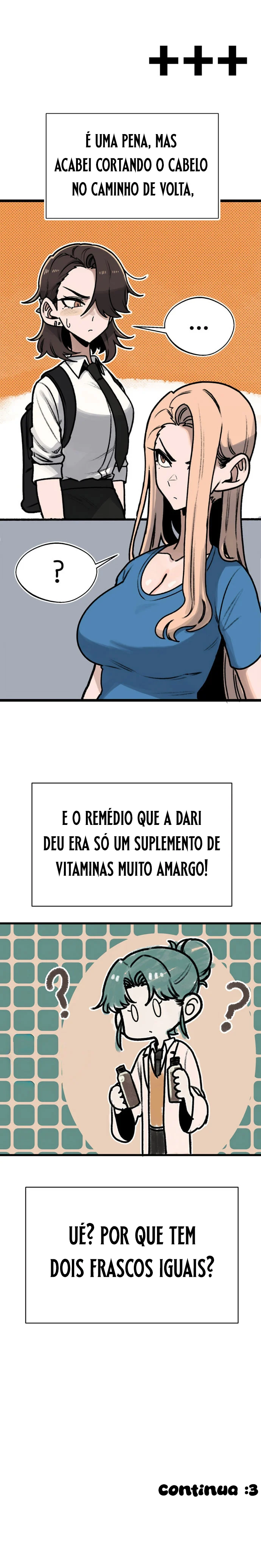Um Colega de Classe de Olhar Perspicaz ...Não Pode Ser Distinguida Da Magia. - página 13