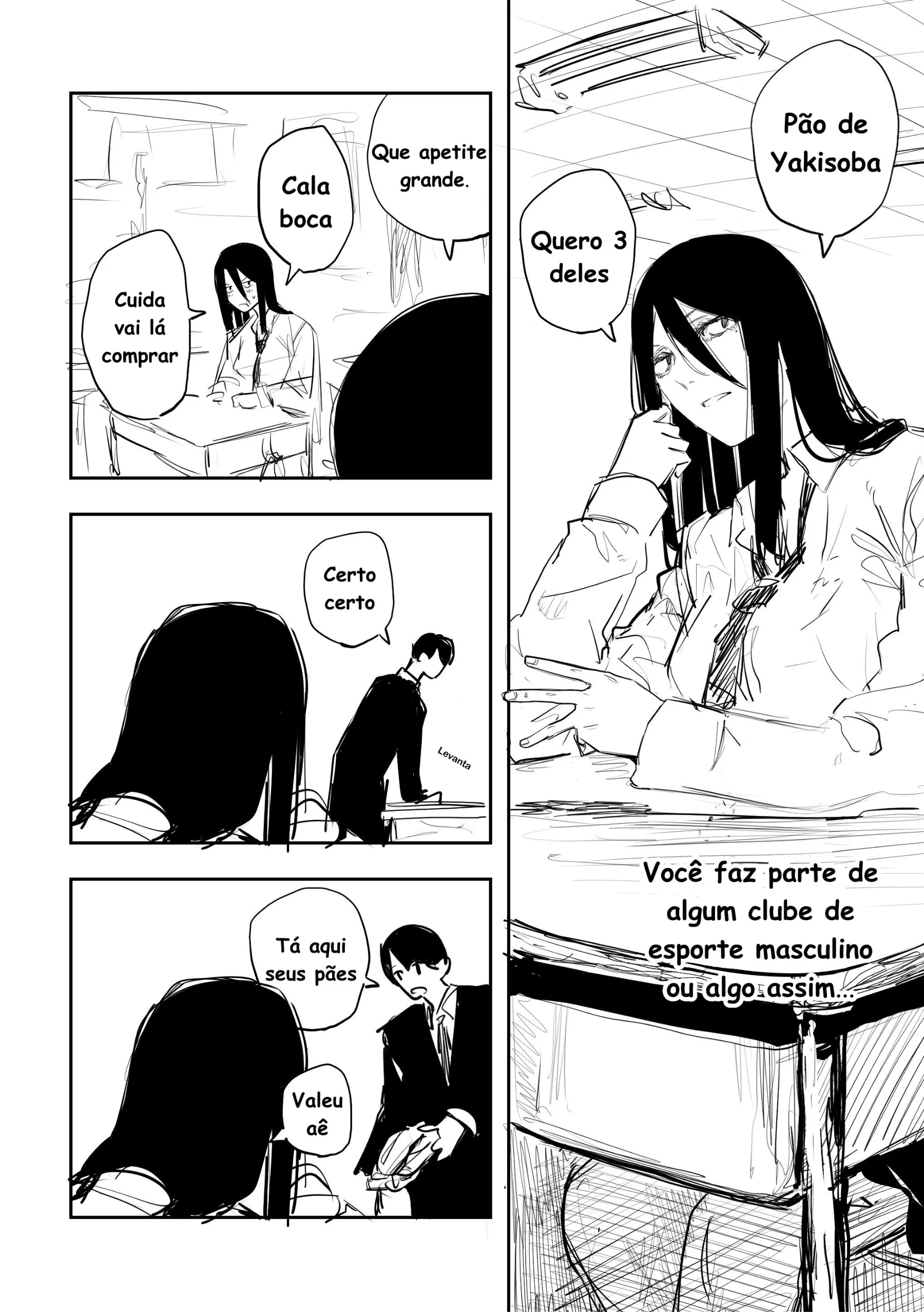Uma Garota Bonita Com um Olhar Assustador Capítulo 002 - página 2