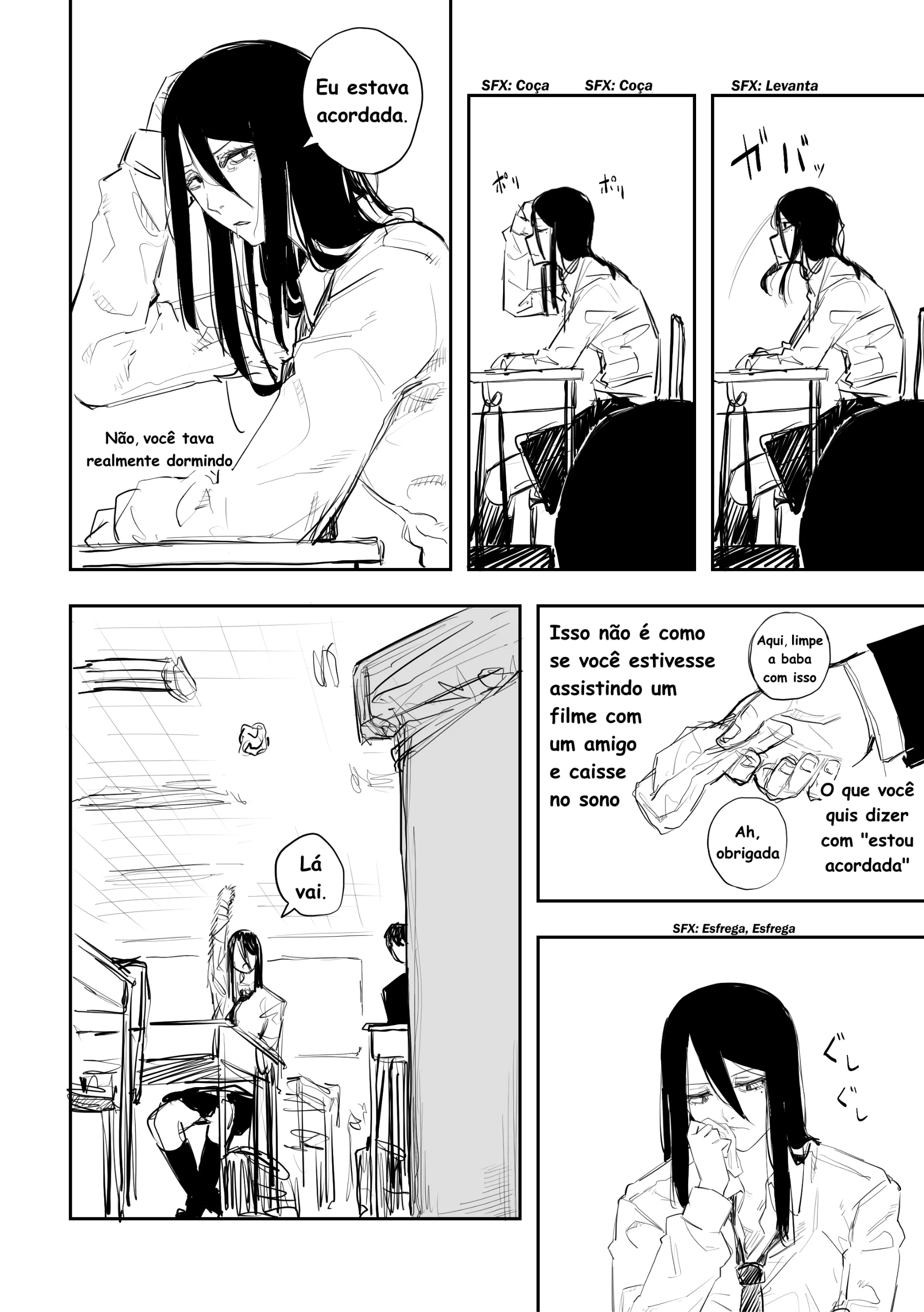 Uma Garota Bonita Com um Olhar Assustador Capítulo 003 - página 2