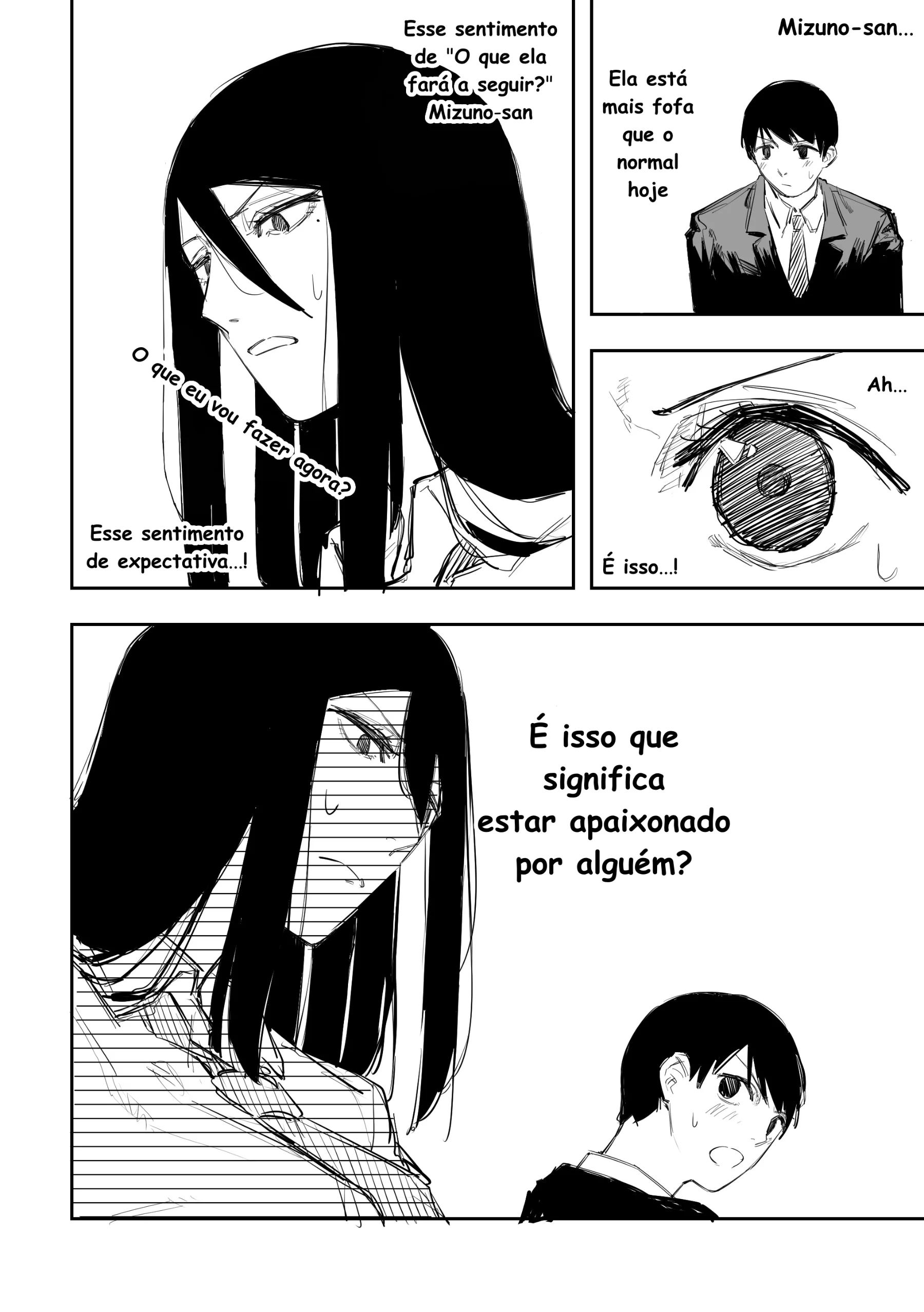 Uma Garota Bonita Com um Olhar Assustador Capítulo 006 - página 4