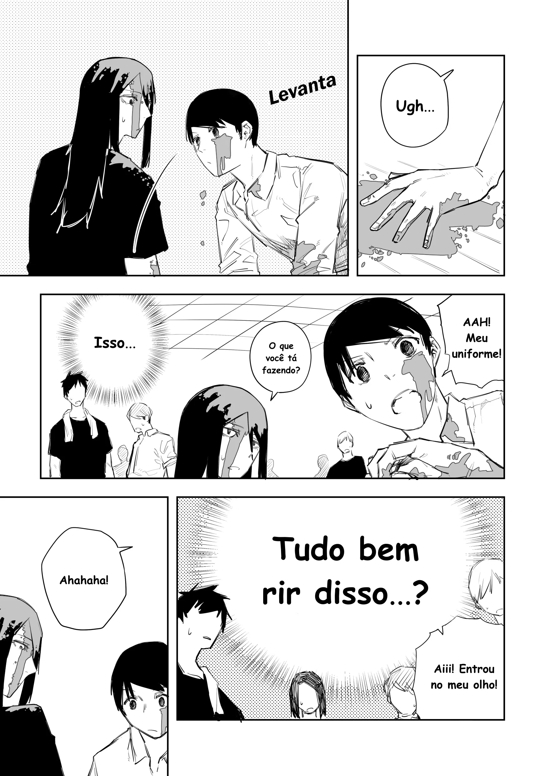 Uma Garota Bonita Com um Olhar Assustador Capítulo 017 - página 1