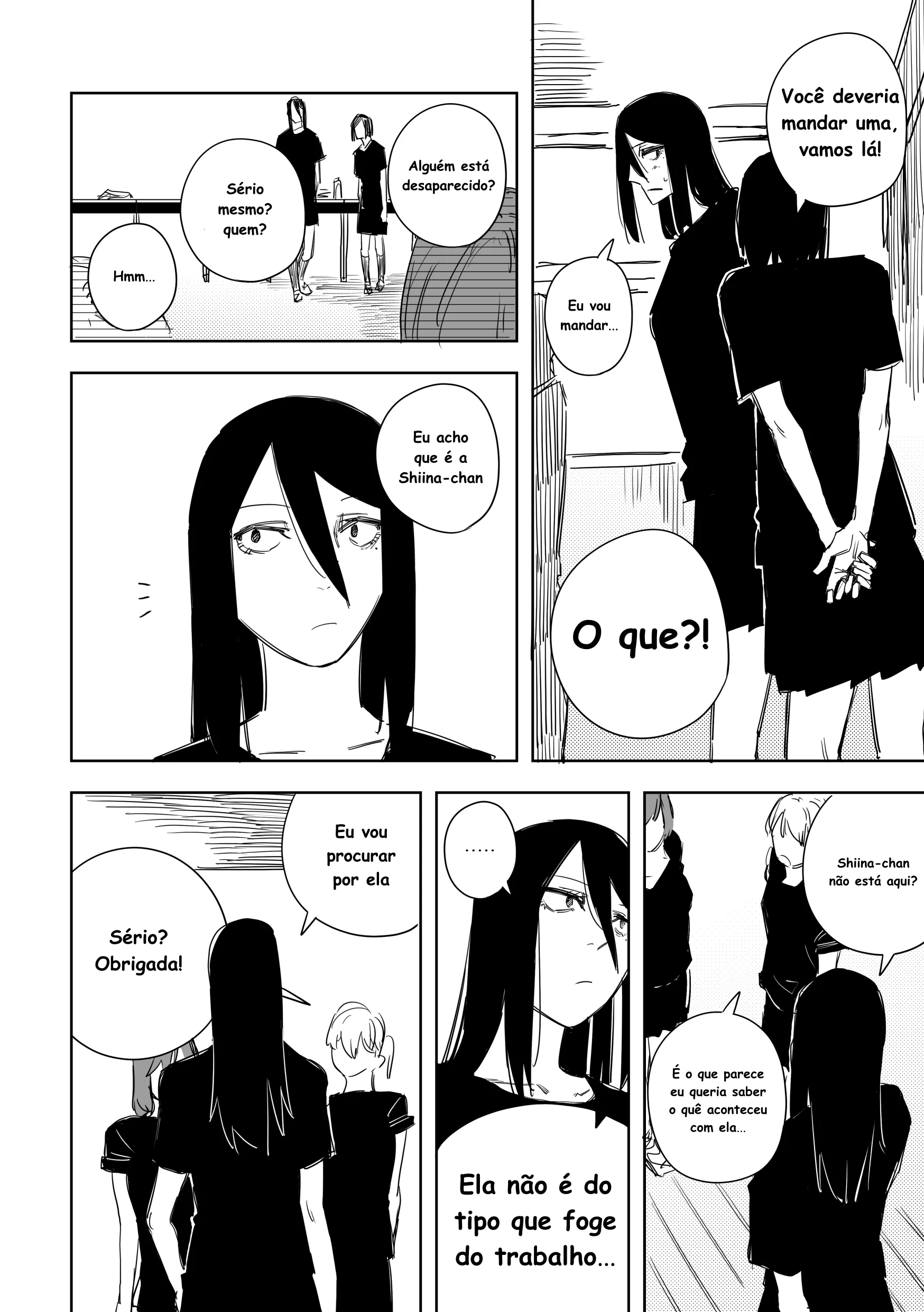 Uma Garota Bonita Com um Olhar Assustador Capítulo 021 - página 2