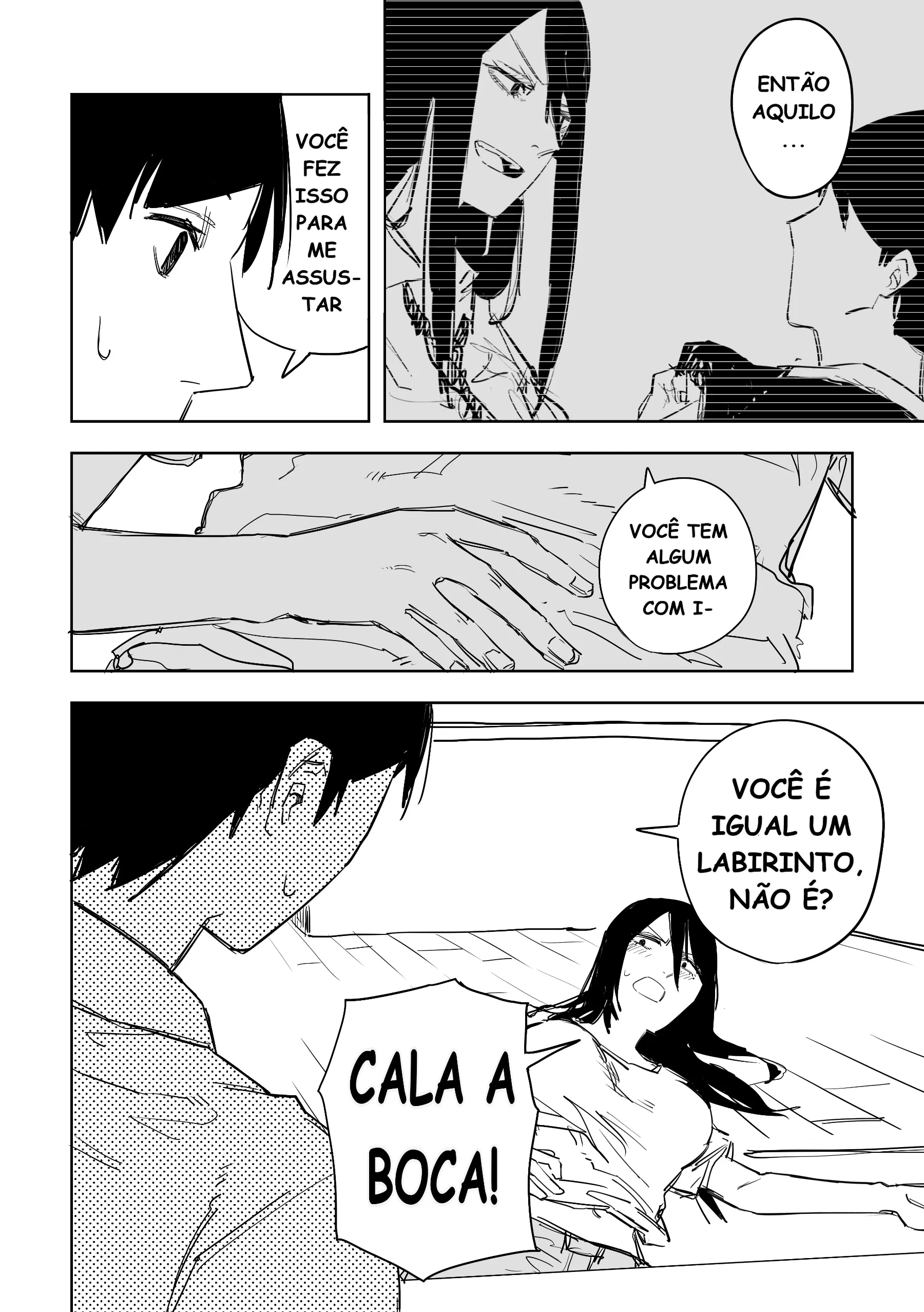 Uma Garota Bonita Com um Olhar Assustador Capítulo 027 - página 4