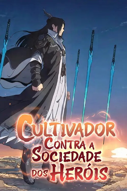 Capa de Cultivador Contra a Sociedade dos Heróis